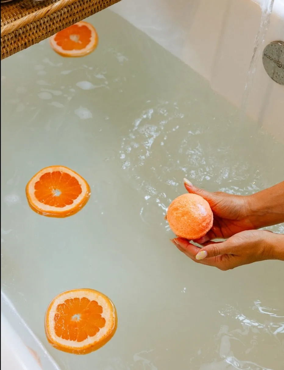 Bergamot Grapefruit Bath Bomb