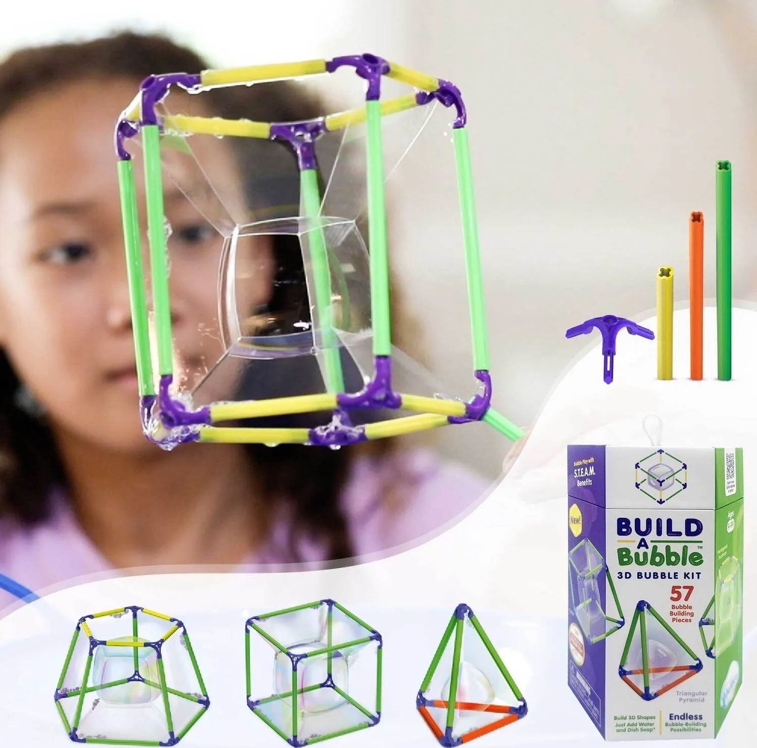 Build A Bubble 3D Bubble Kit