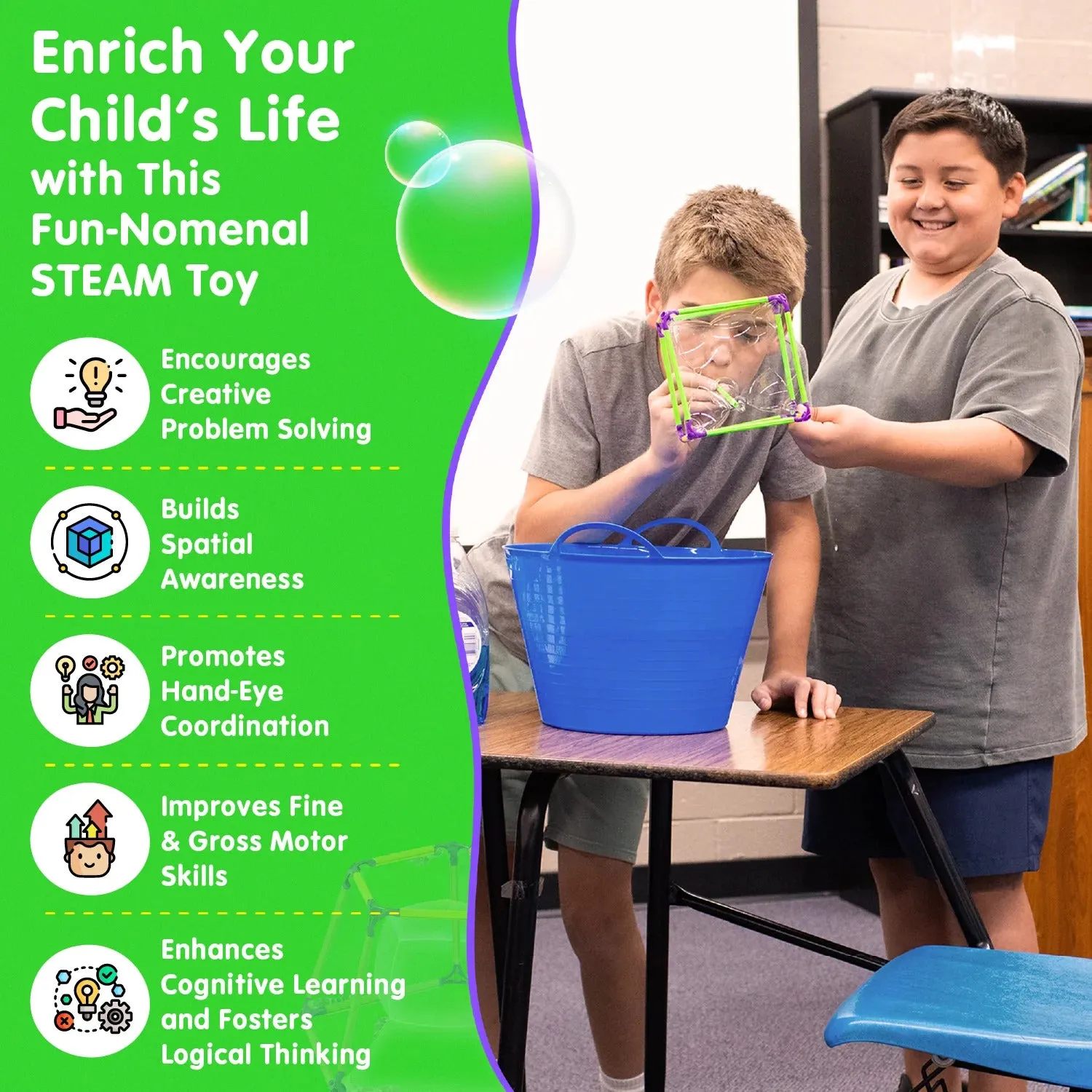 Build A Bubble 3D Bubble Kit