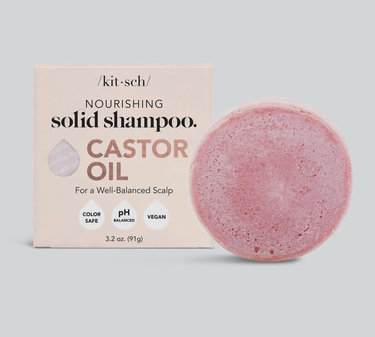 Kitsch Castor Oil Nourishing Shampoo Bar