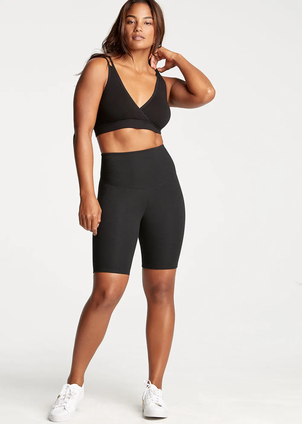 Mel Shaping Biker Short - Cotton Stretch