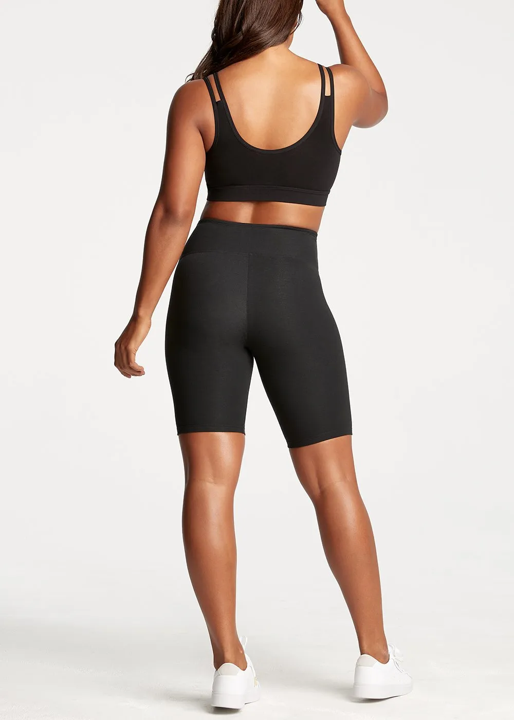 Mel Shaping Biker Short - Cotton Stretch