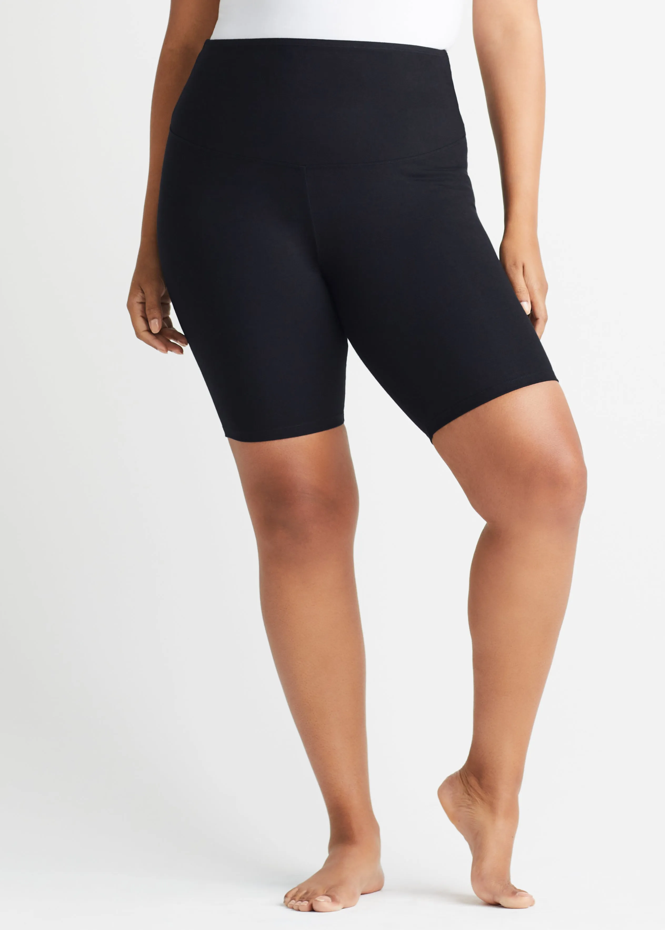 Mel Shaping Biker Short - Cotton Stretch