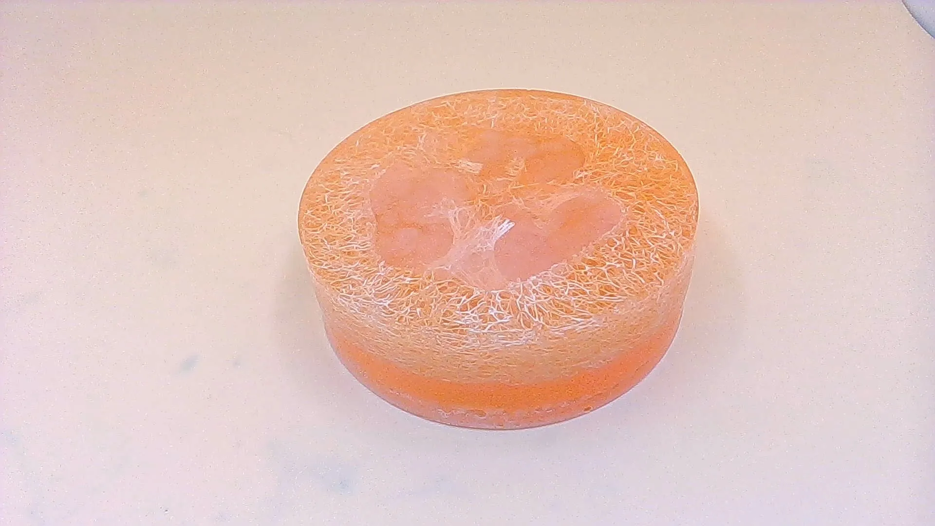 Orange Blossom infused in Honey Loofah Soap