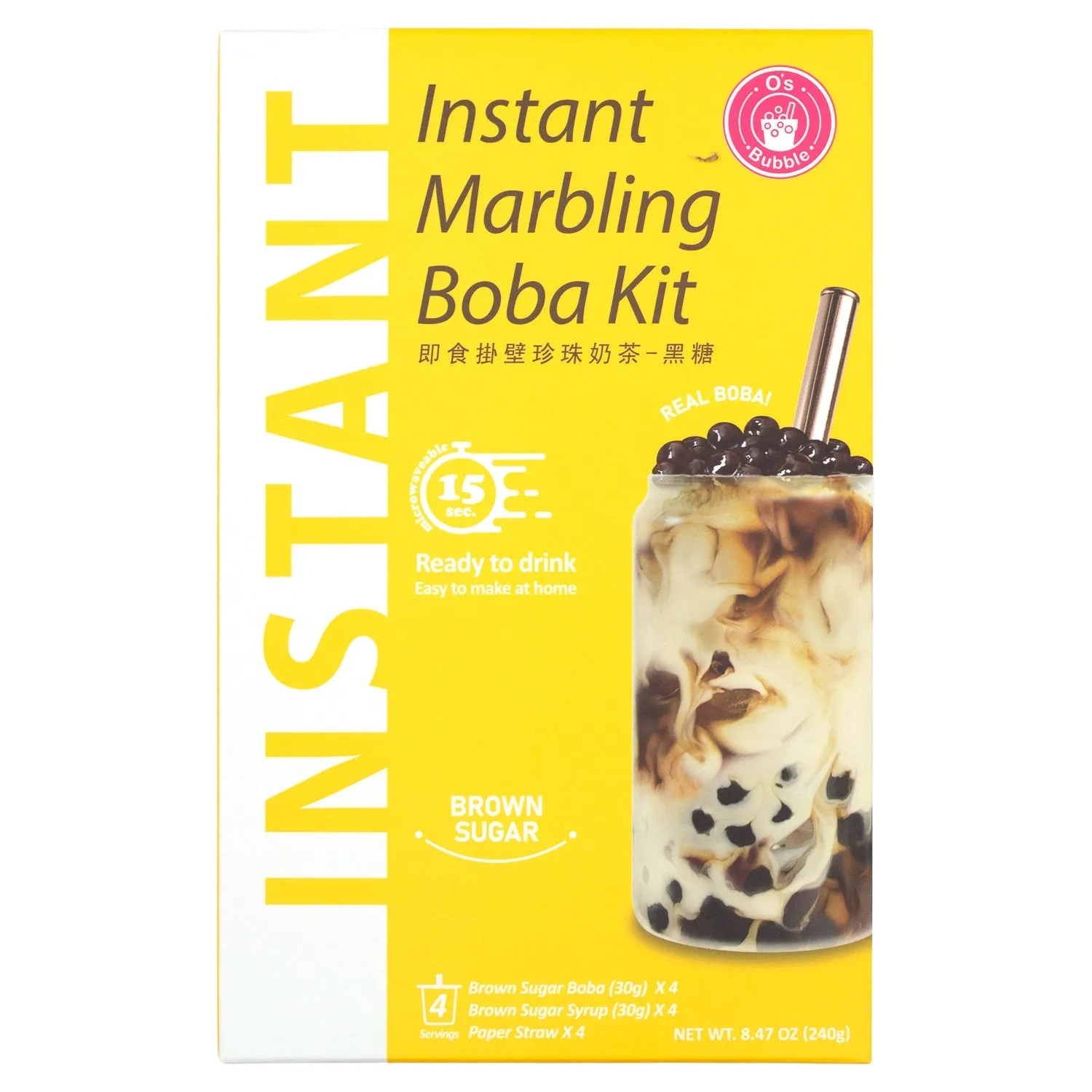 O's Bubble Instant Boba Kit