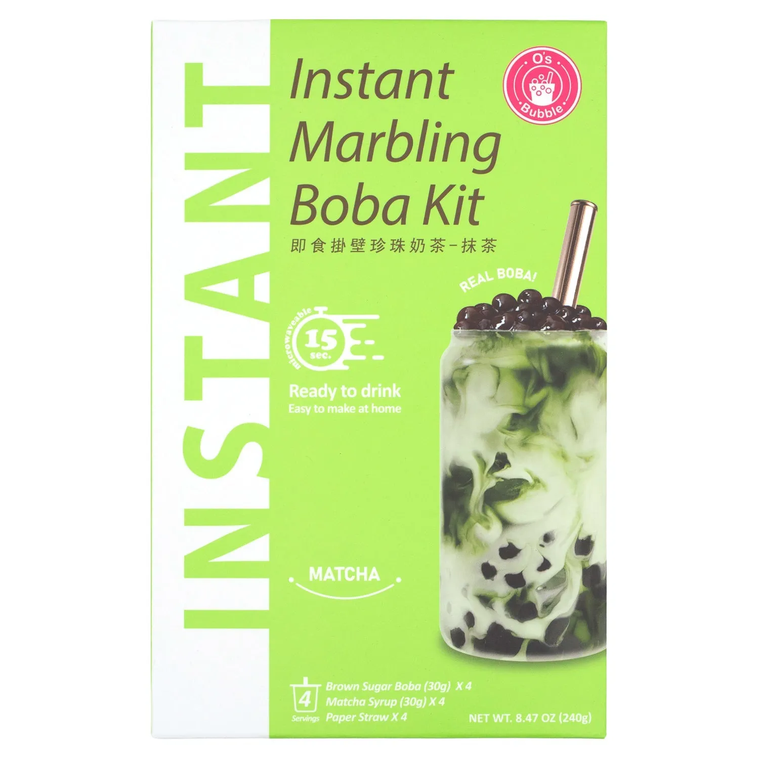 O's Bubble Instant Boba Kit