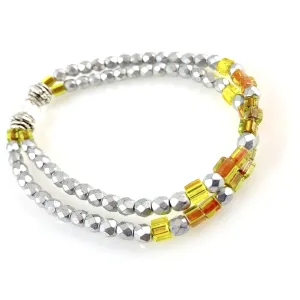 "Shimmer Bar" (Yellow) Bracelet