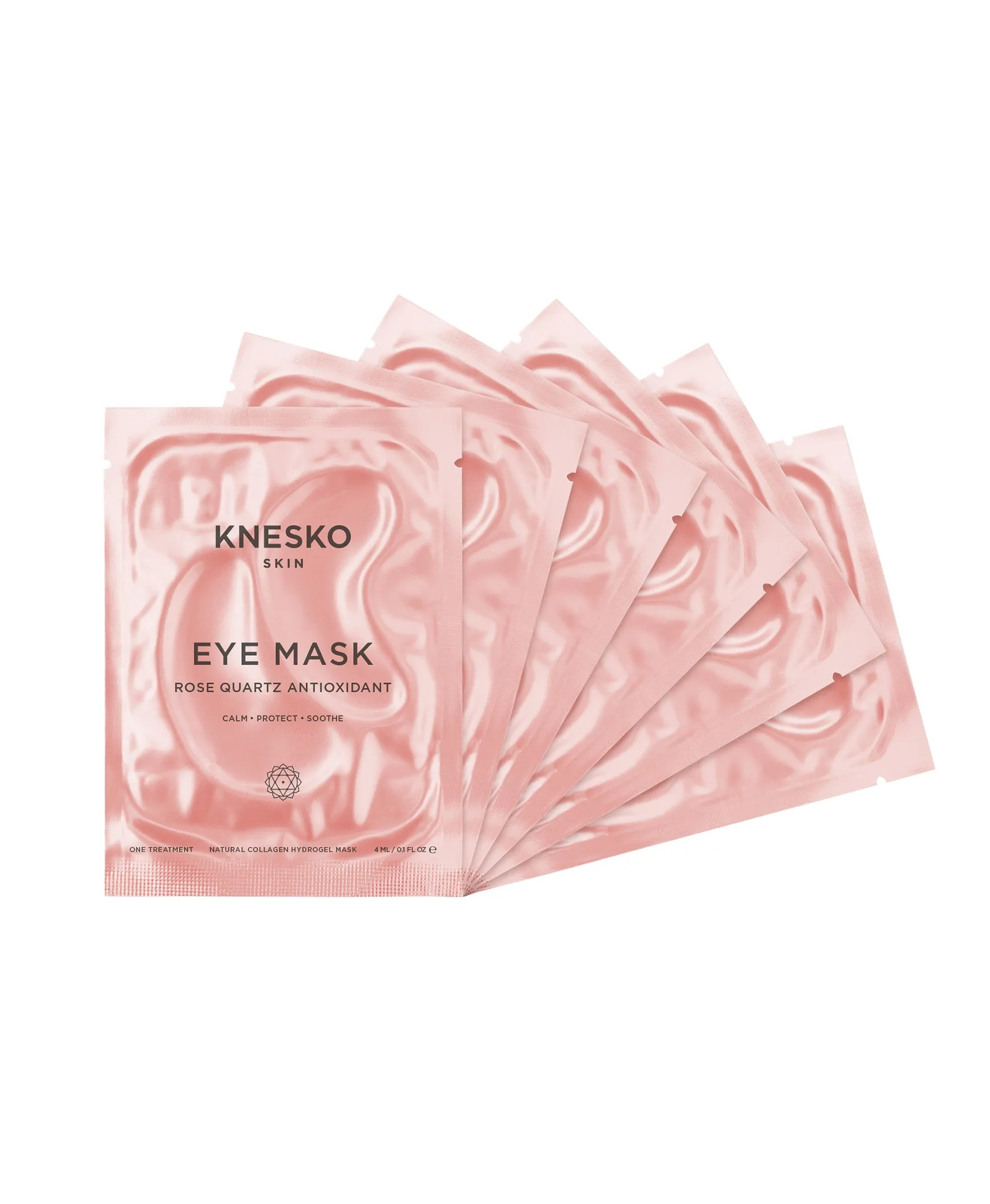 Rose Quartz Antioxidant Collagen Eye Mask