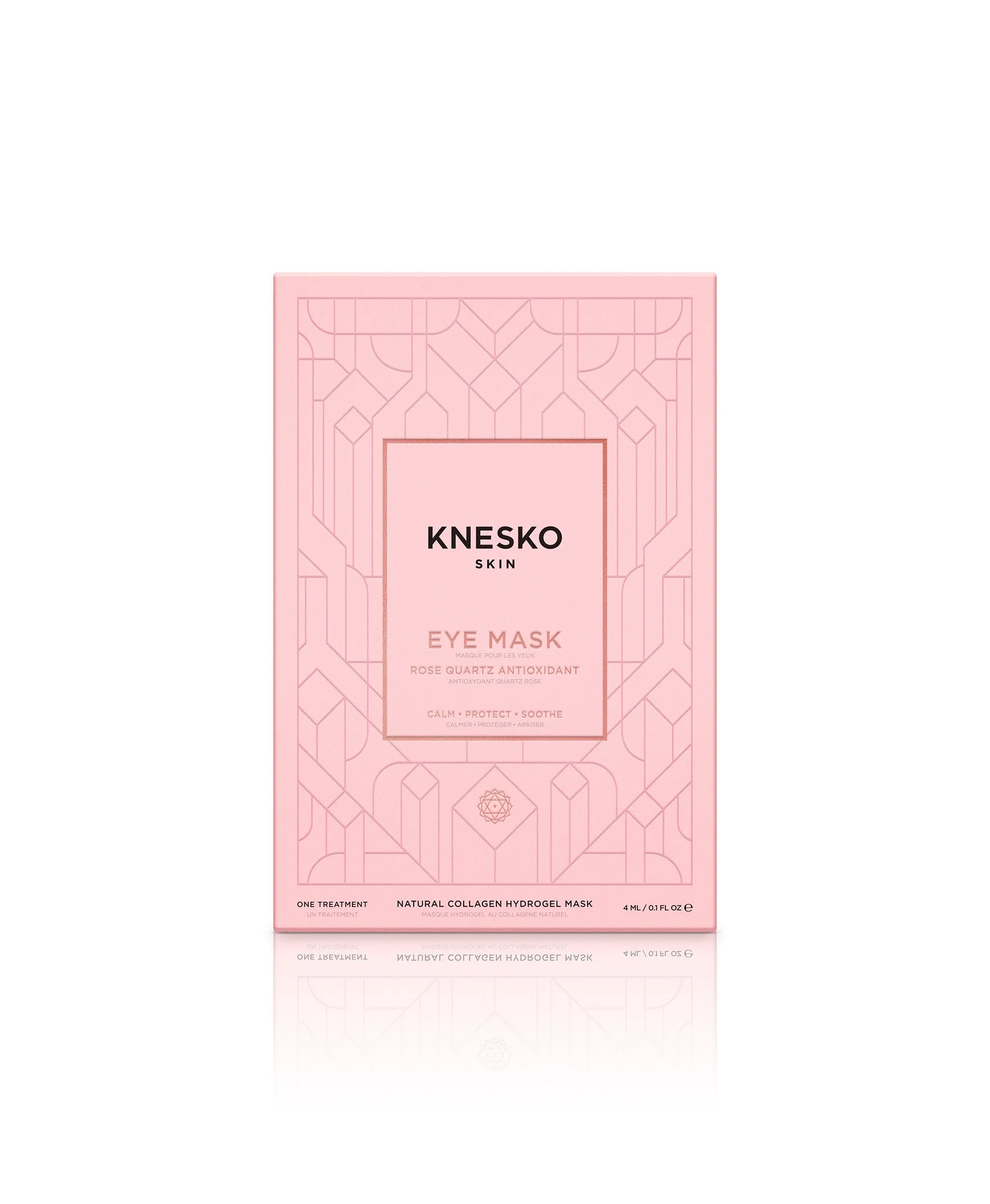 Rose Quartz Antioxidant Collagen Eye Mask