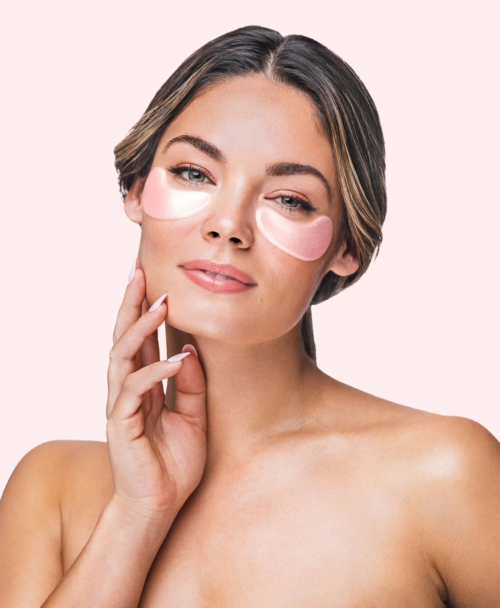 Rose Quartz Antioxidant Collagen Eye Mask