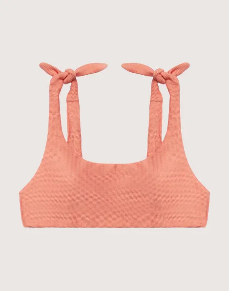 Sandhaven Top: Grapefruit Texture